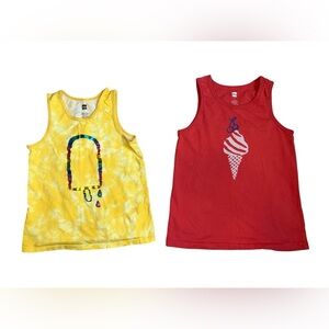 Tea Collection 7y Girl Ice Cream Tank Tops